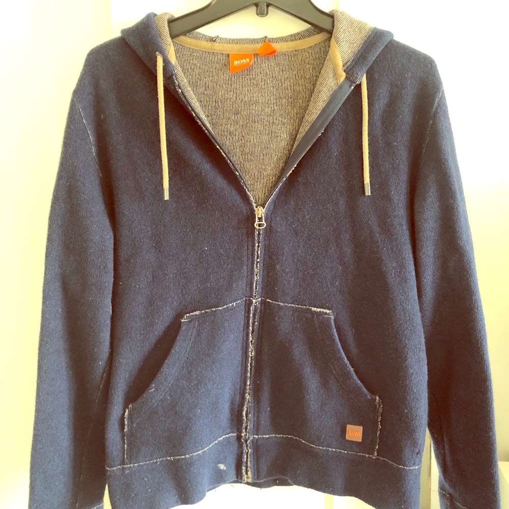 Hugo Boss hoodie. Casual and very warm.